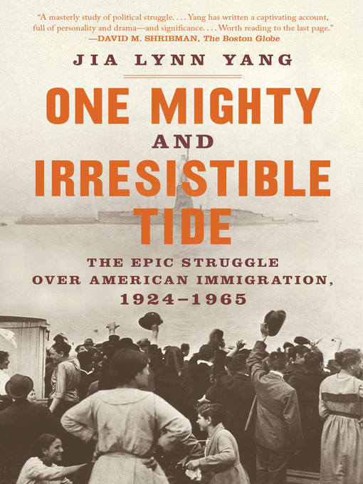 Title details for One Mighty and Irresistible Tide by Jia Lynn Yang - Wait list